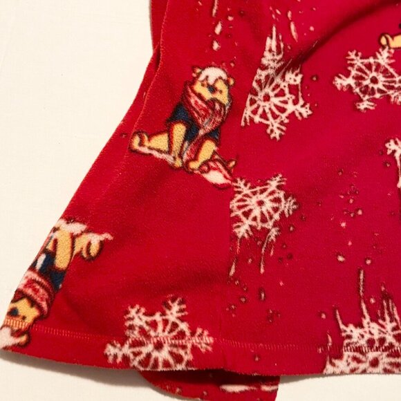 Disney Winnie the Pooh Red Polyester Womens Bath Robe Size Small - Picture 15 of 15
